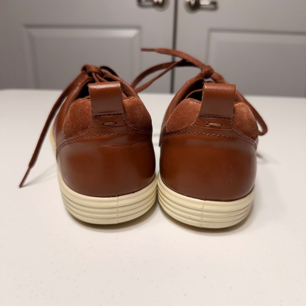 Cole Haan Grand Crosscourt Leather Sneakers Brown British Tan C36924 Mens 9 M - Picture 4 of 12
